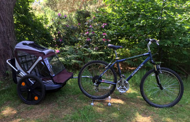 26" wheel gents' Dawes cycle & buggy
